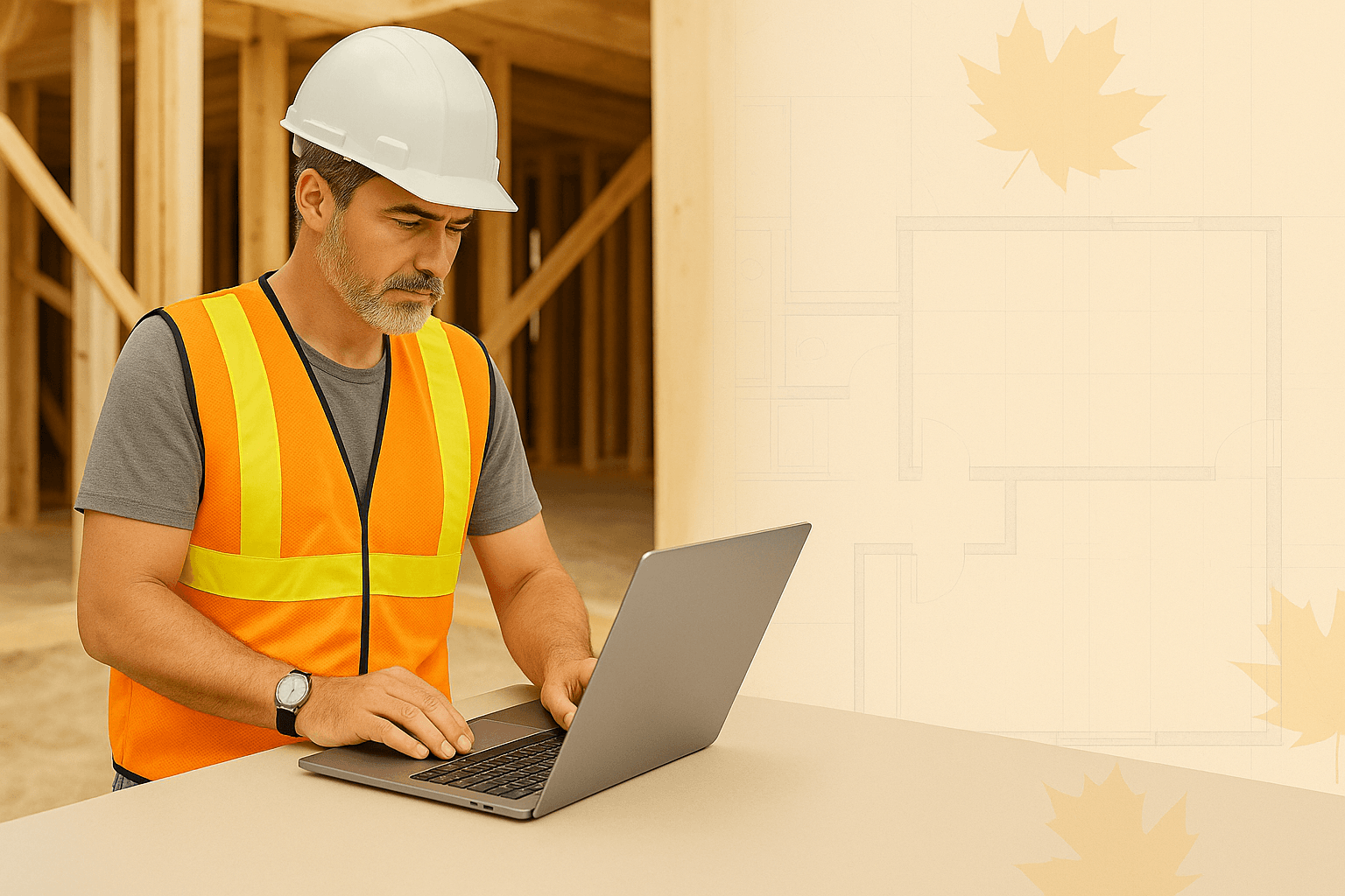 Beautiful home construction project